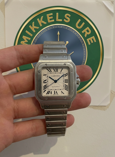 Cartier Santos Sølv 36mm