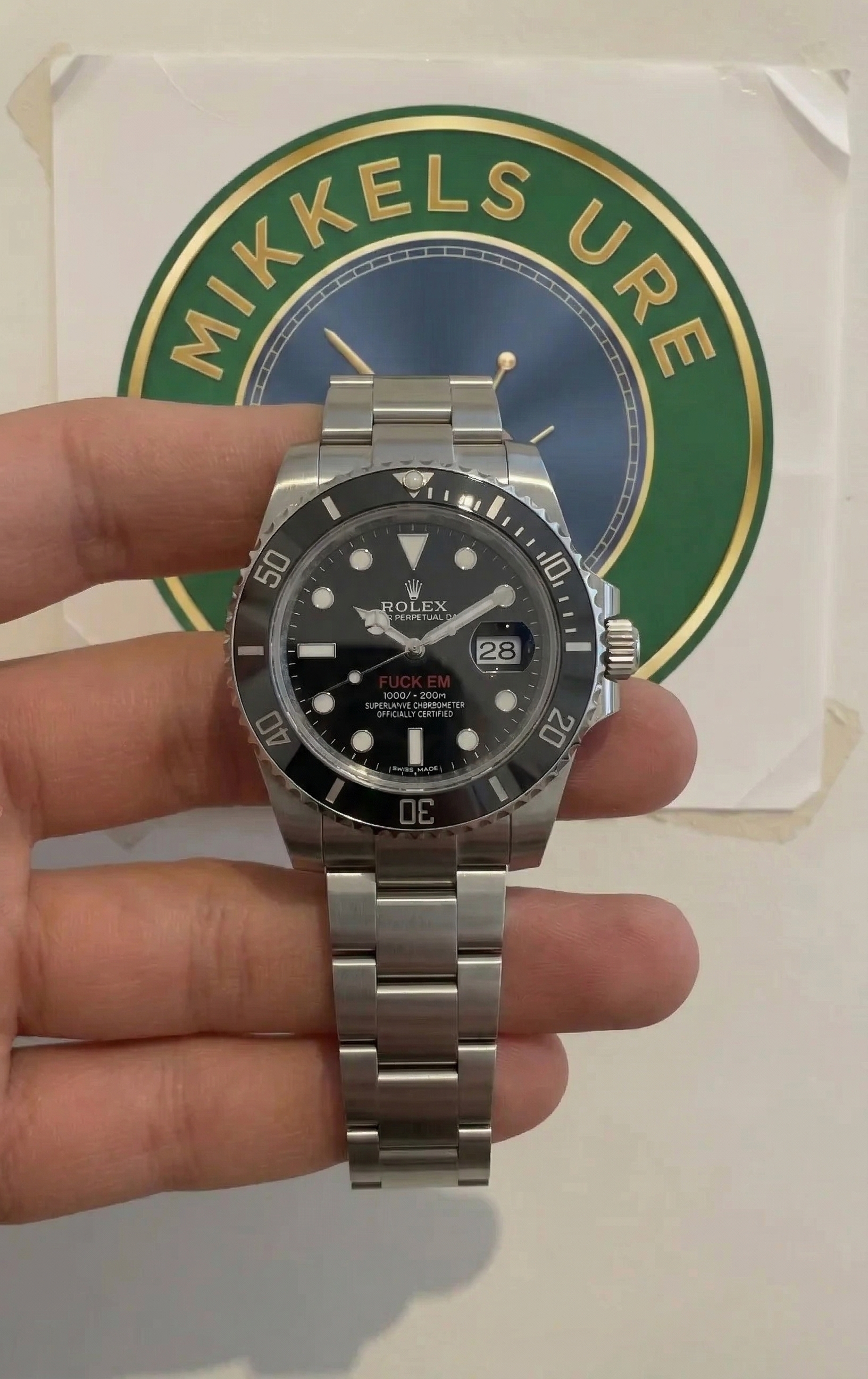 Rolex Submariner Supreme 'Fuck Em'