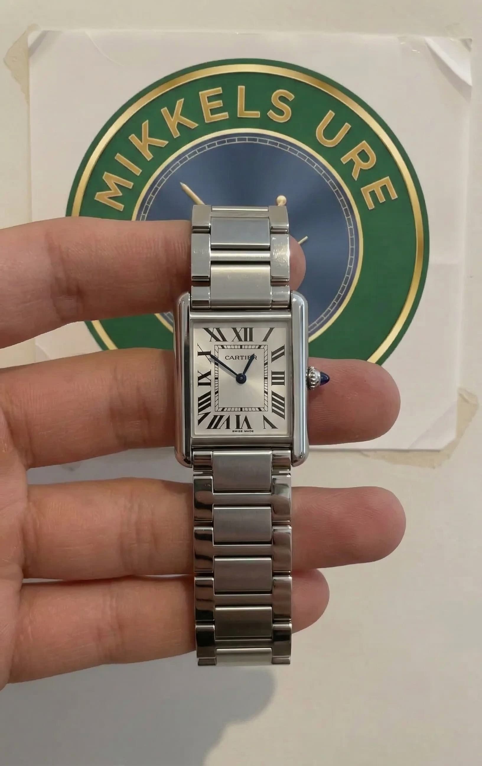 Cartier Tank Must Steel Bracelet