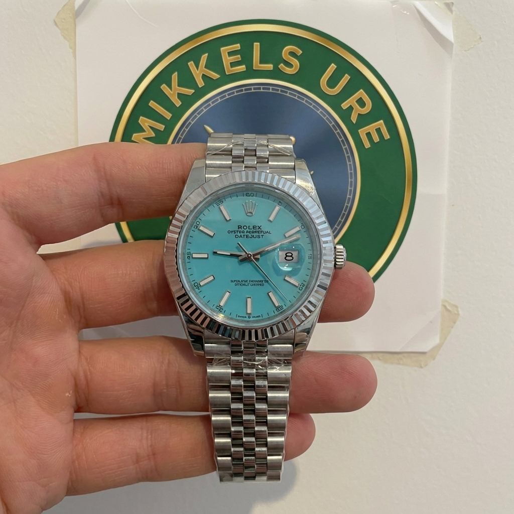 Rolex Datejust Turquoise Blue Dial