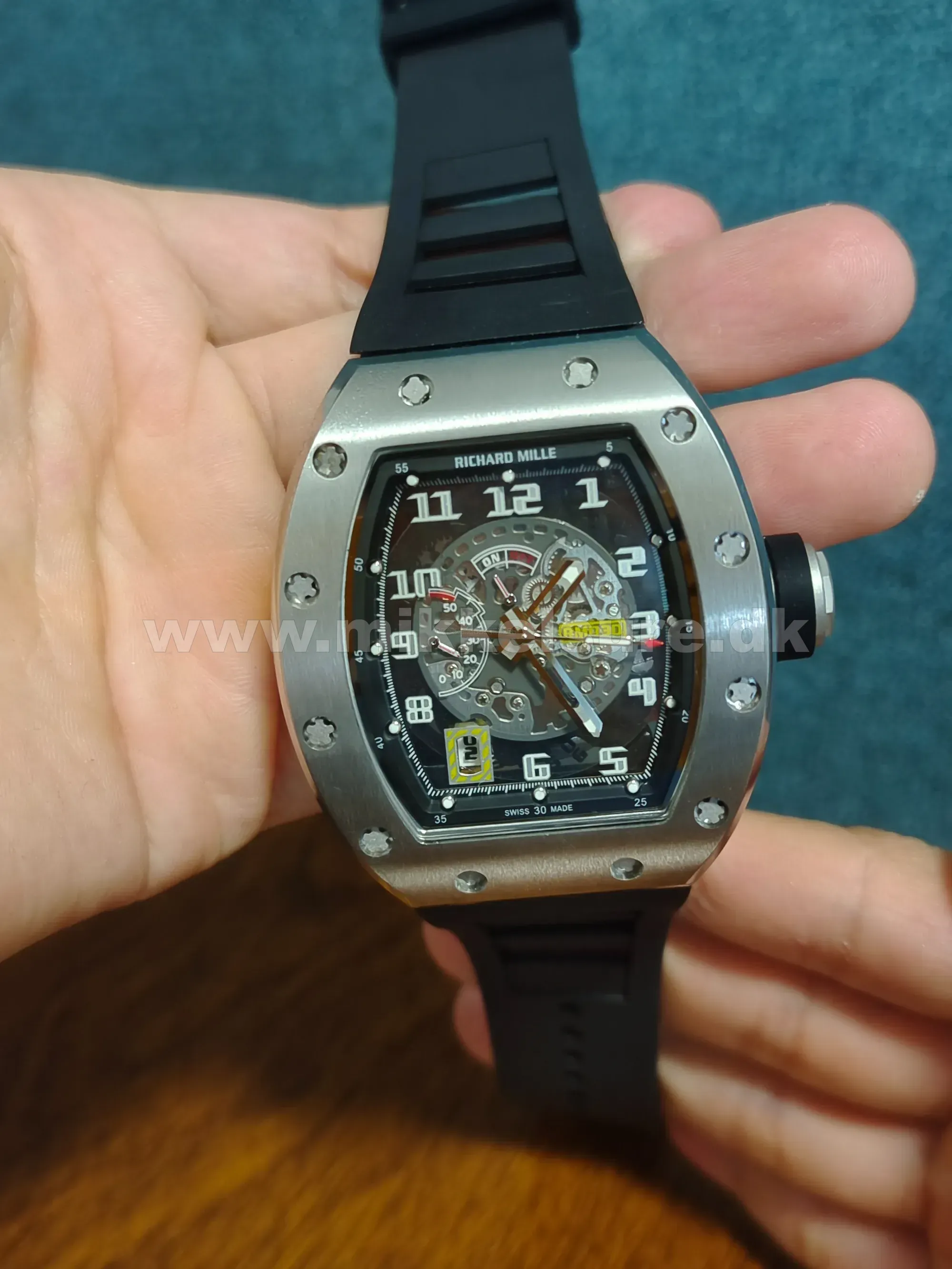 Richard Mille RM011 Titan Sort 42 mm - Richard Mille - 40 - Mikkels Ure