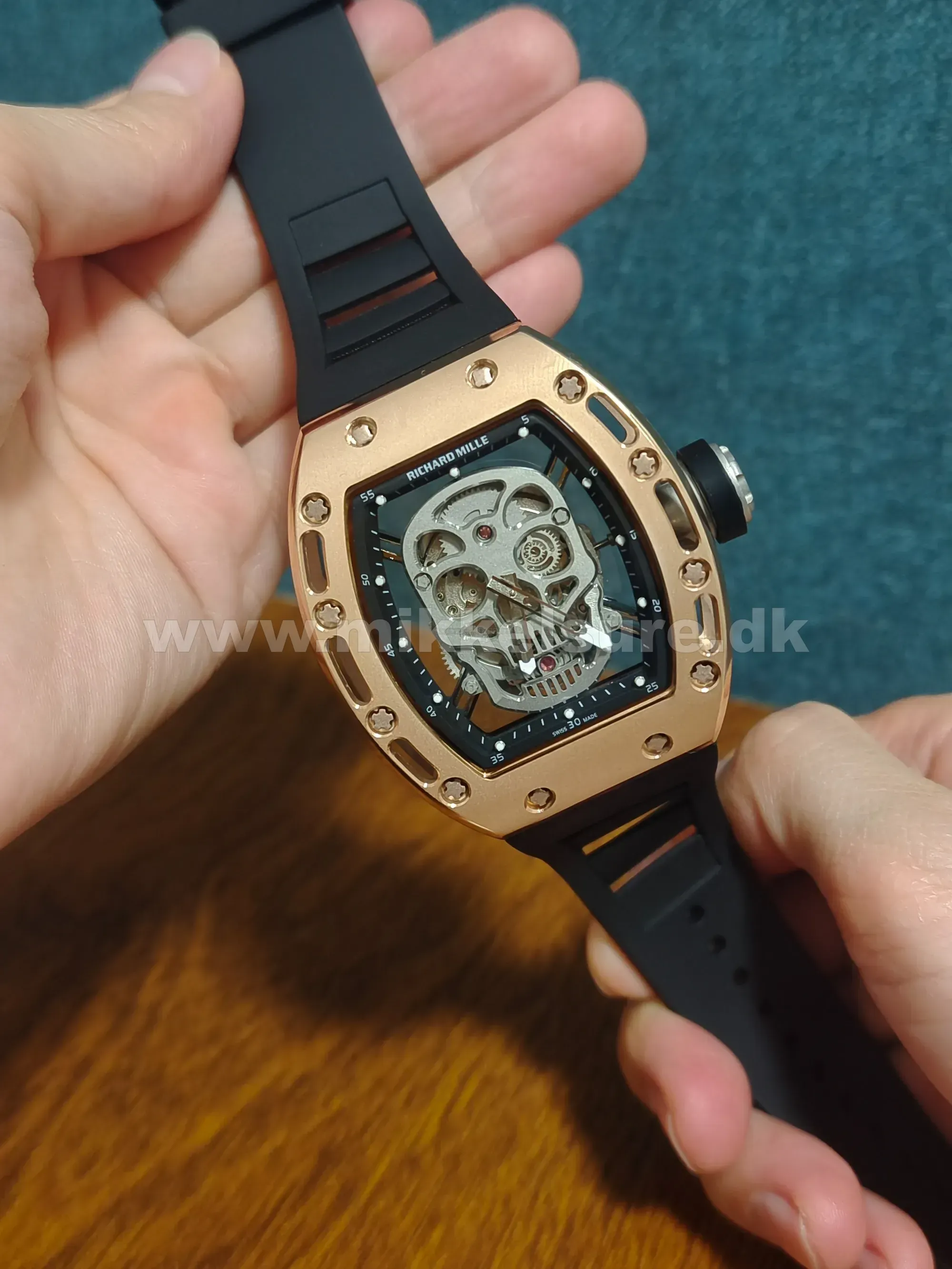 RM Automatisk Stål - Richard Mille - 40 - Mikkels Ure