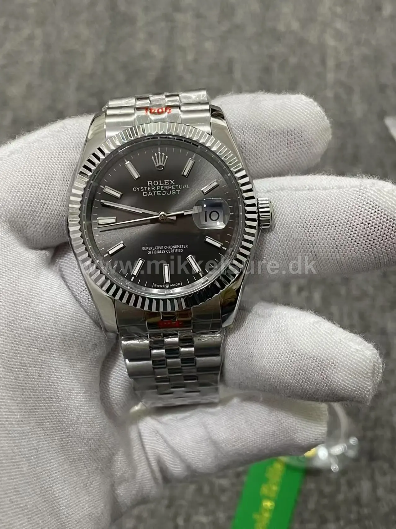 Rolex Datejust 36mm med grå skive - Rolex - 40 - Mikkels Ure