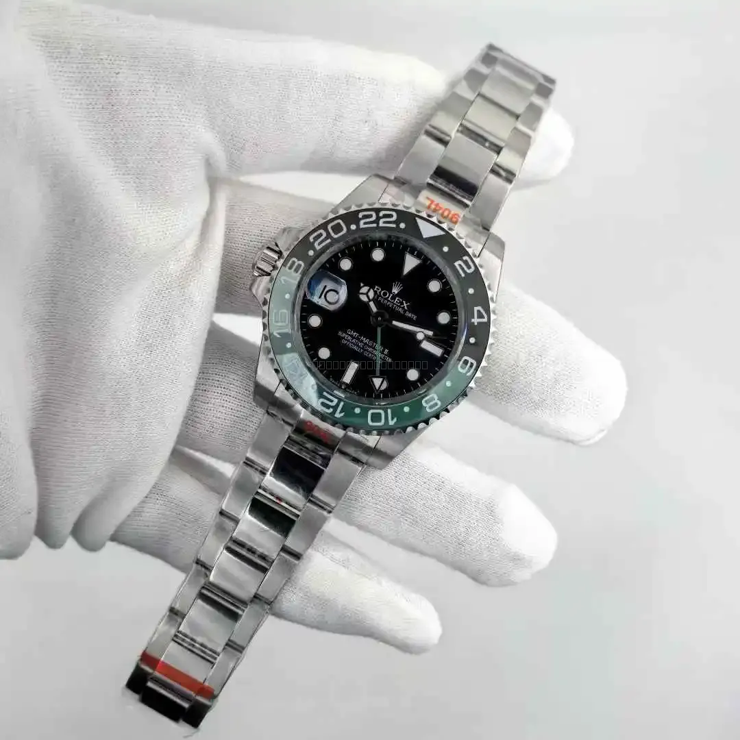 Rolex GMT-Master II Stål Sort 40 mm - Rolex - 40 - Mikkels Ure