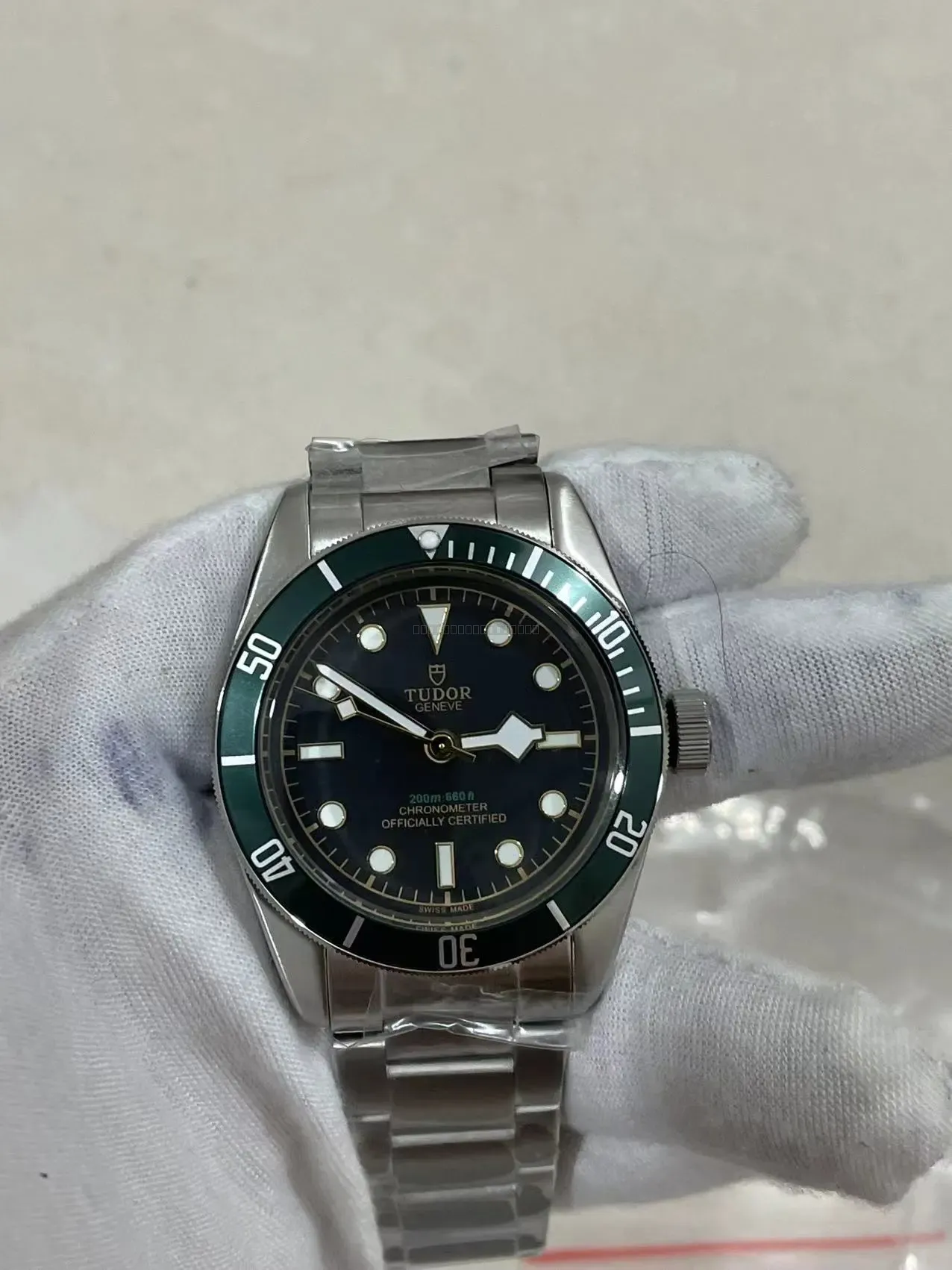 Tudor Black Bay Stål Grøn 41 mm - Tudor - 40 - Mikkels Ure