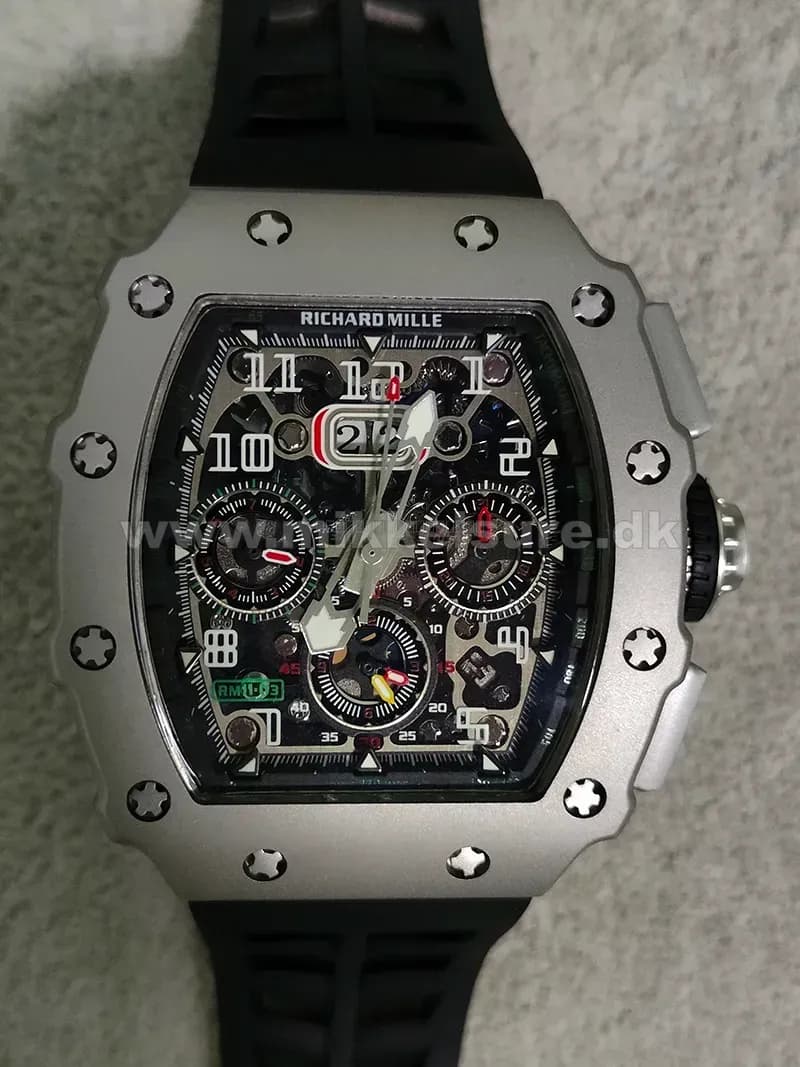 RM Automatisk Stål - Richard Mille - 40 - Mikkels Ure