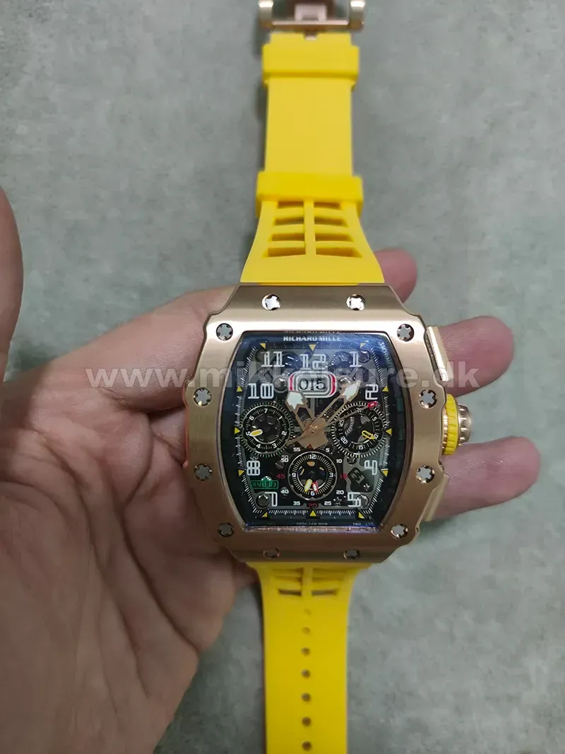 RM Automatisk Stål - Richard Mille - 40 - Mikkels Ure