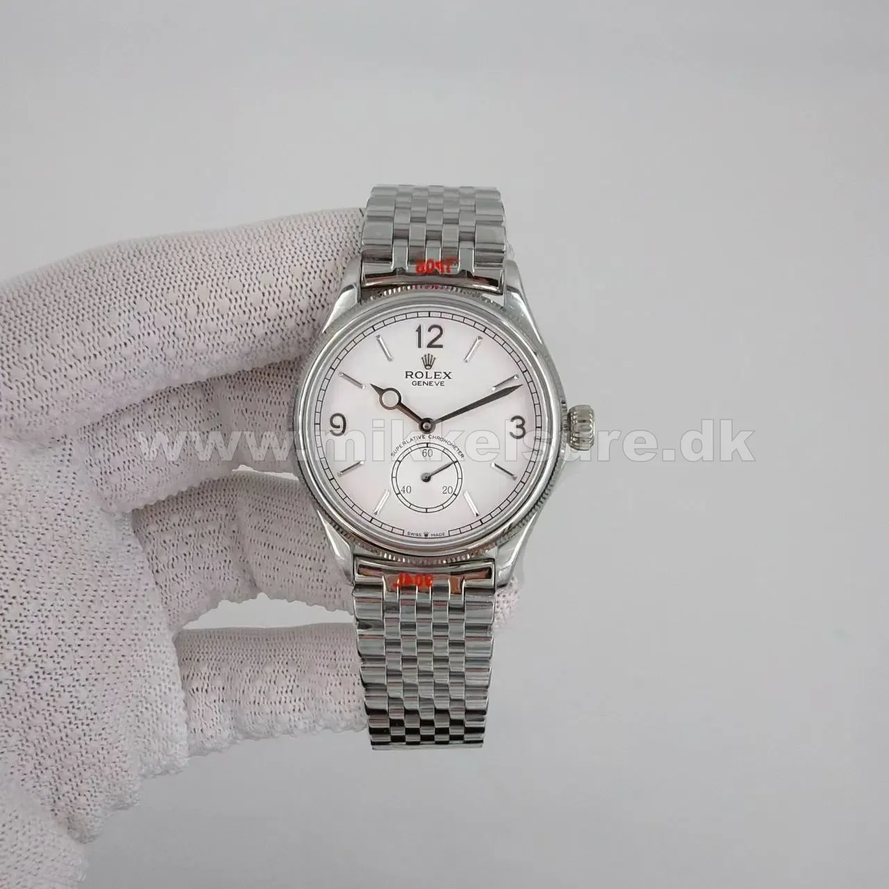 1908 Stål Sølv 39 mm - Rolex - 40 - Mikkels Ure