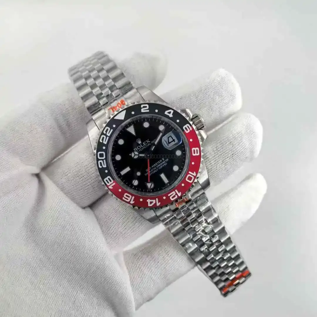Rolex GMT-Master II Stål Sort 40 mm - Rolex - 40 - Mikkels Ure