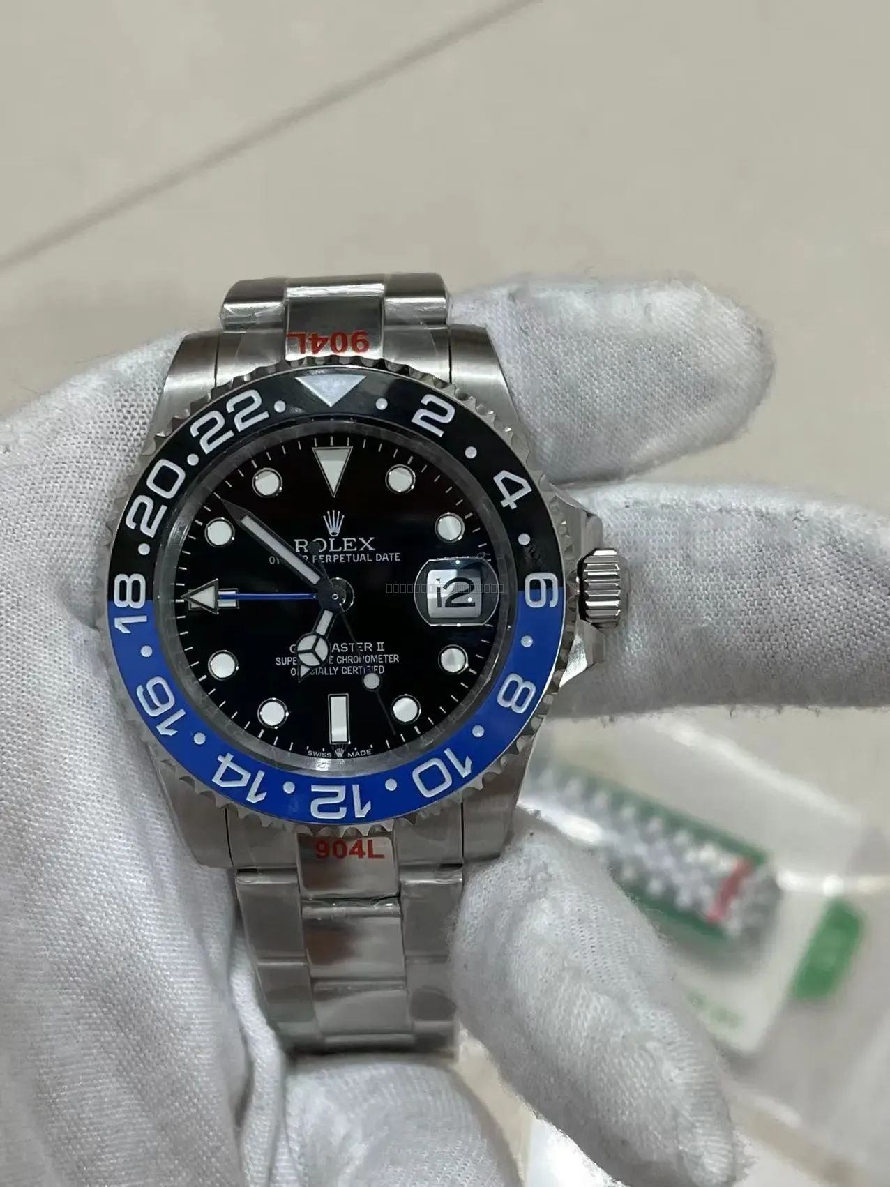Rolex GMT-Master II Stål Sort 40 mm - Rolex - 40 - Mikkels Ure