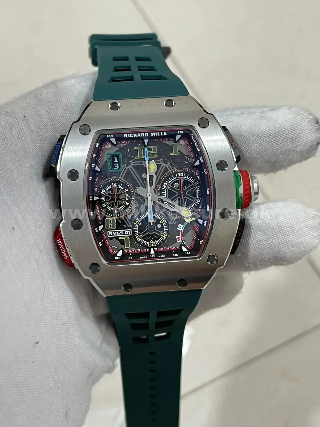 RM Automatisk Stål - Richard Mille - 40 - Mikkels Ure