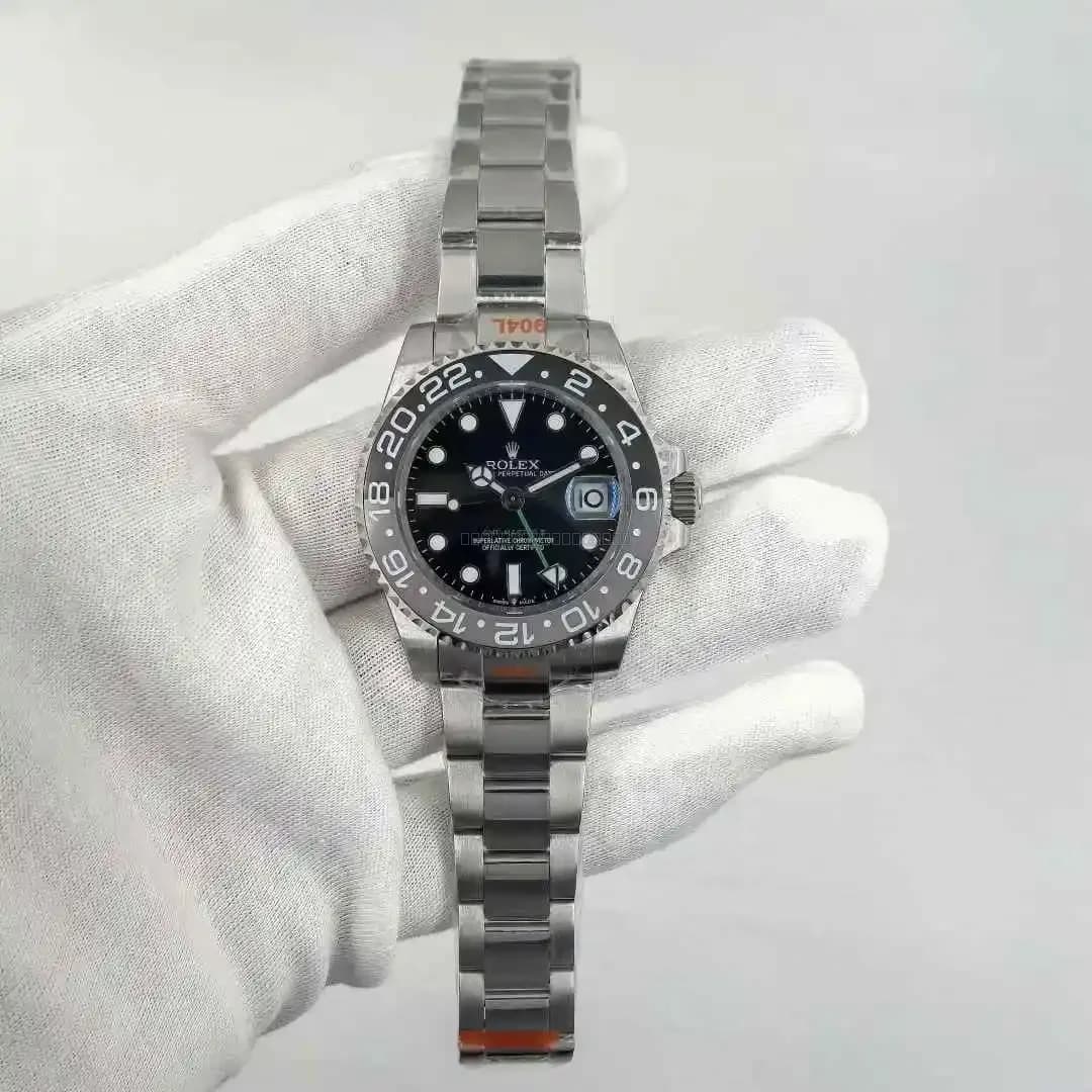 Rolex GMT-Master II Stål Sort 40 mm - Rolex - 40 - Mikkels Ure