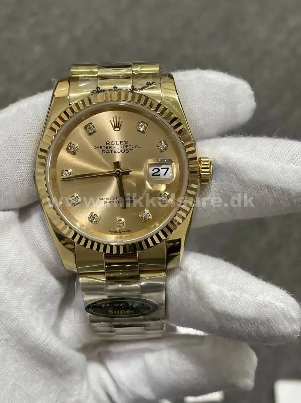 Rolex Datejust Guld 36 mm - Rolex - 40 - Mikkels Ure