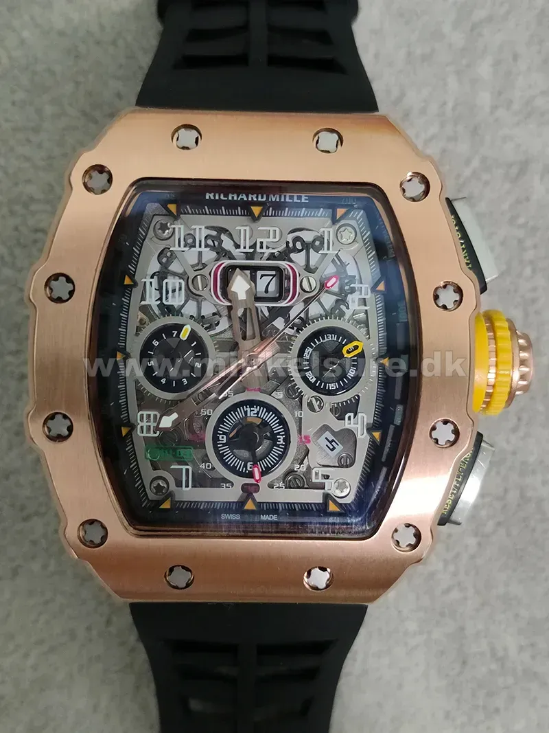 RM Automatisk Stål - Richard Mille - 40 - Mikkels Ure