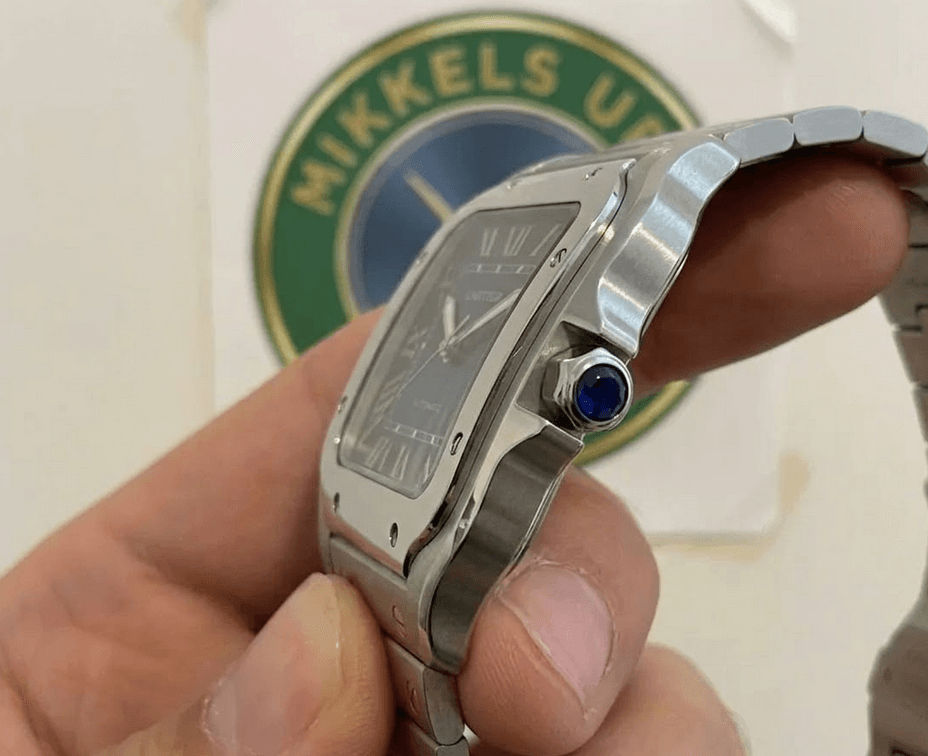 Cartier Santos de Cartier Large Blue Dial – billede 3