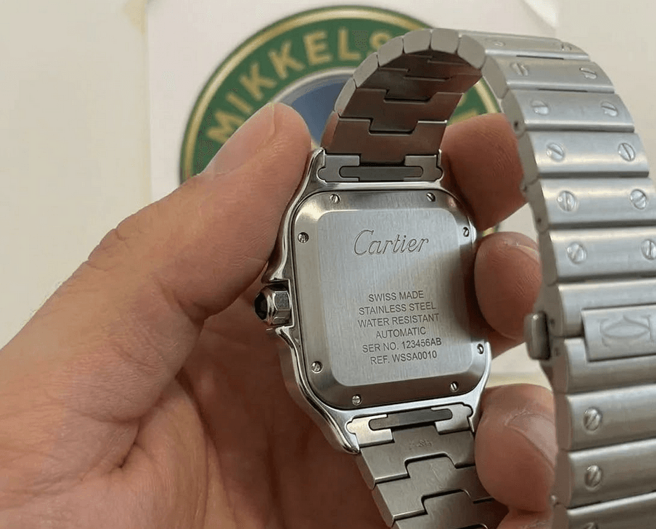 Cartier Santos de Cartier Large Blue Dial – billede 2