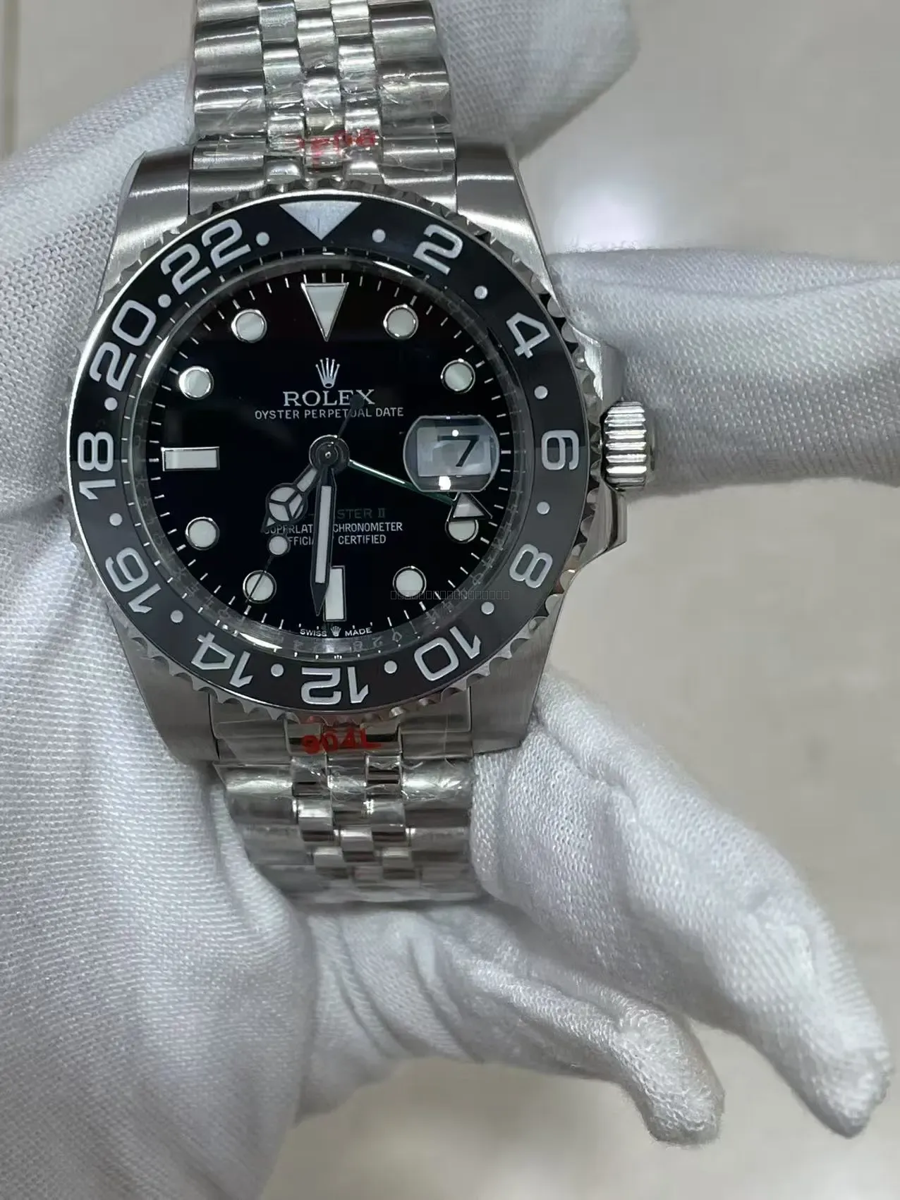 Rolex GMT-Master II Stål Sort 40 mm - Rolex - 40 - Mikkels Ure