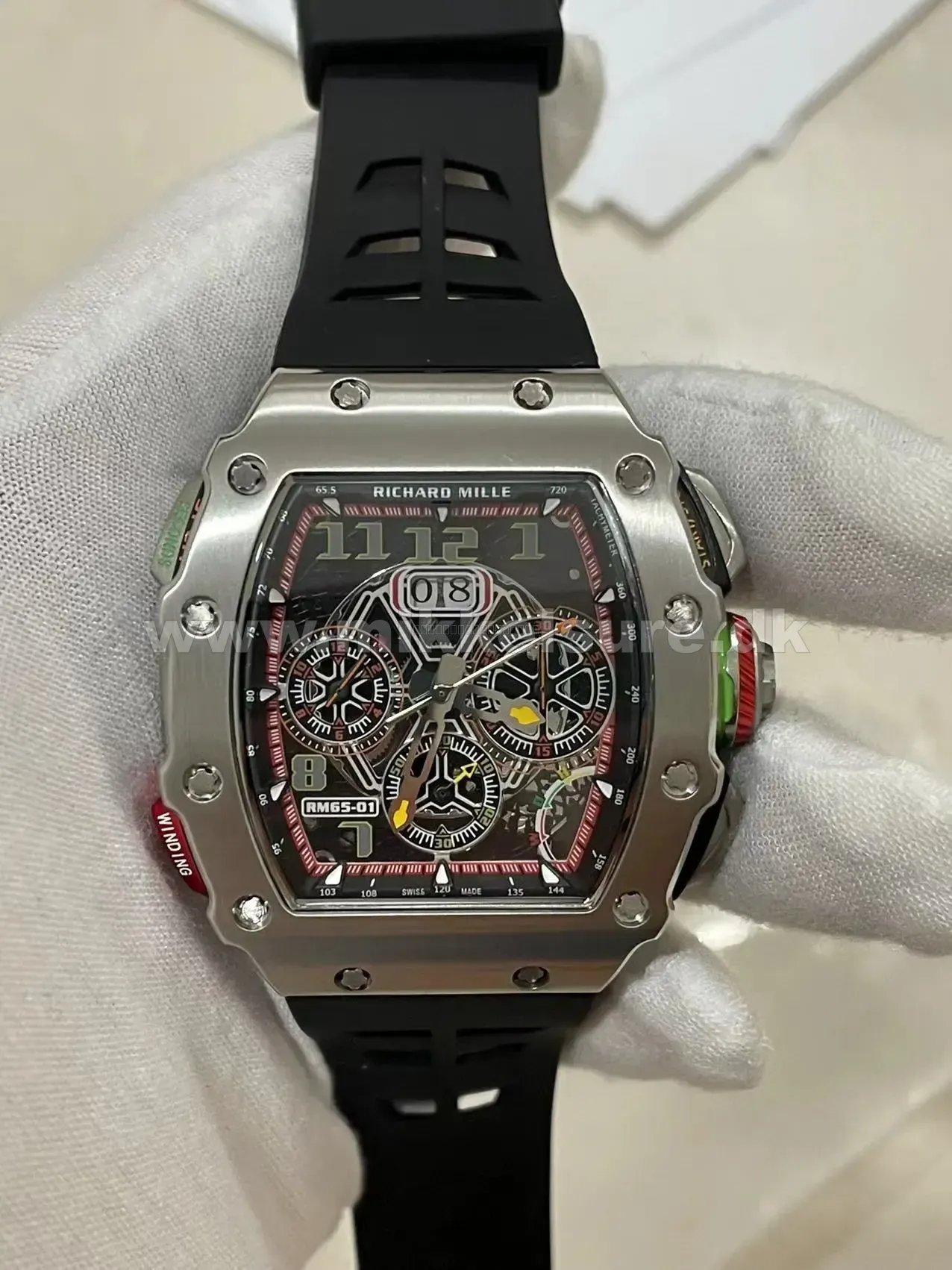 Richard Mille RM65-01 Titan Sort 44 mm