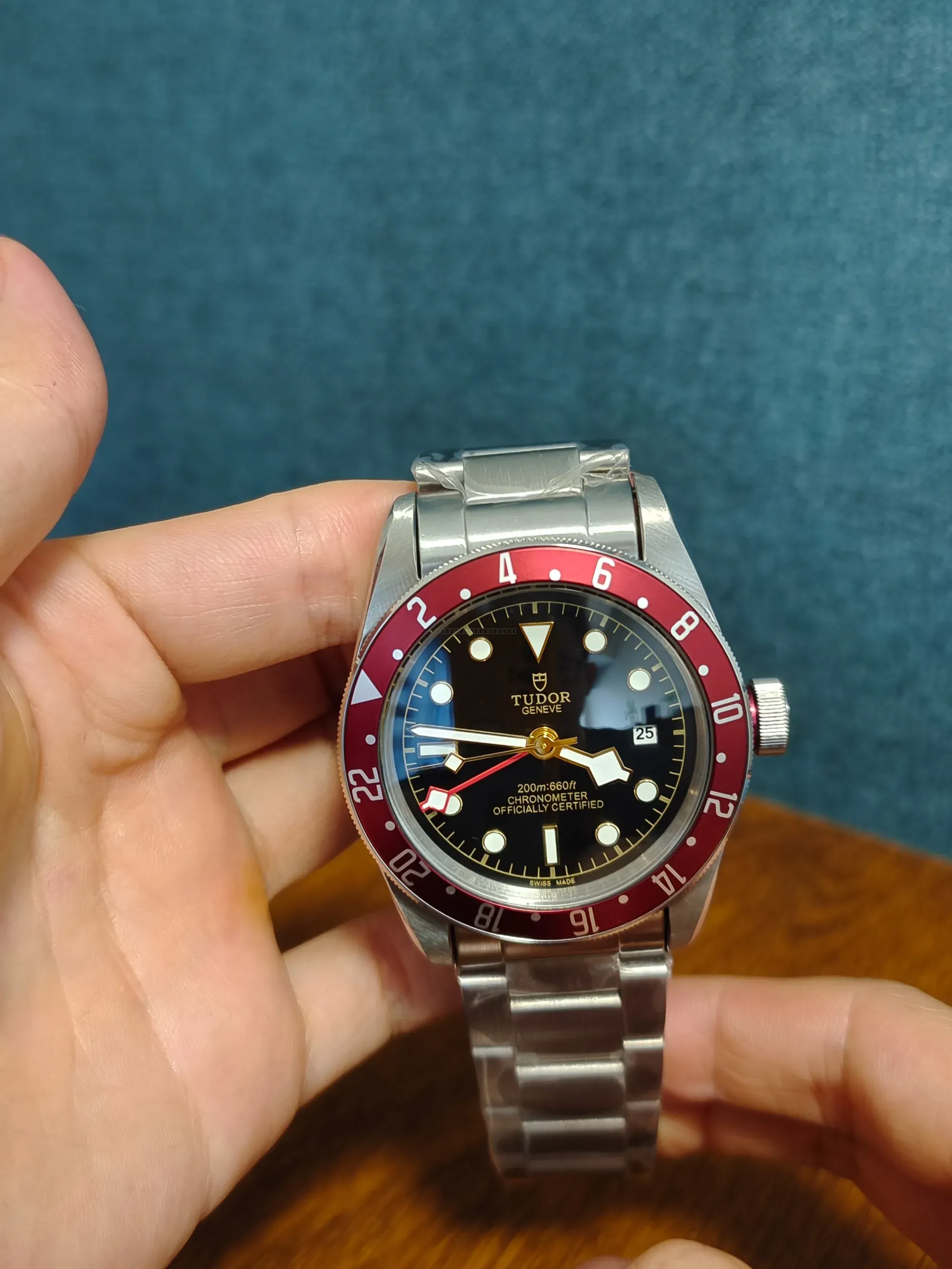 Tudor Black Bay GMT Stål Sort 41 mm