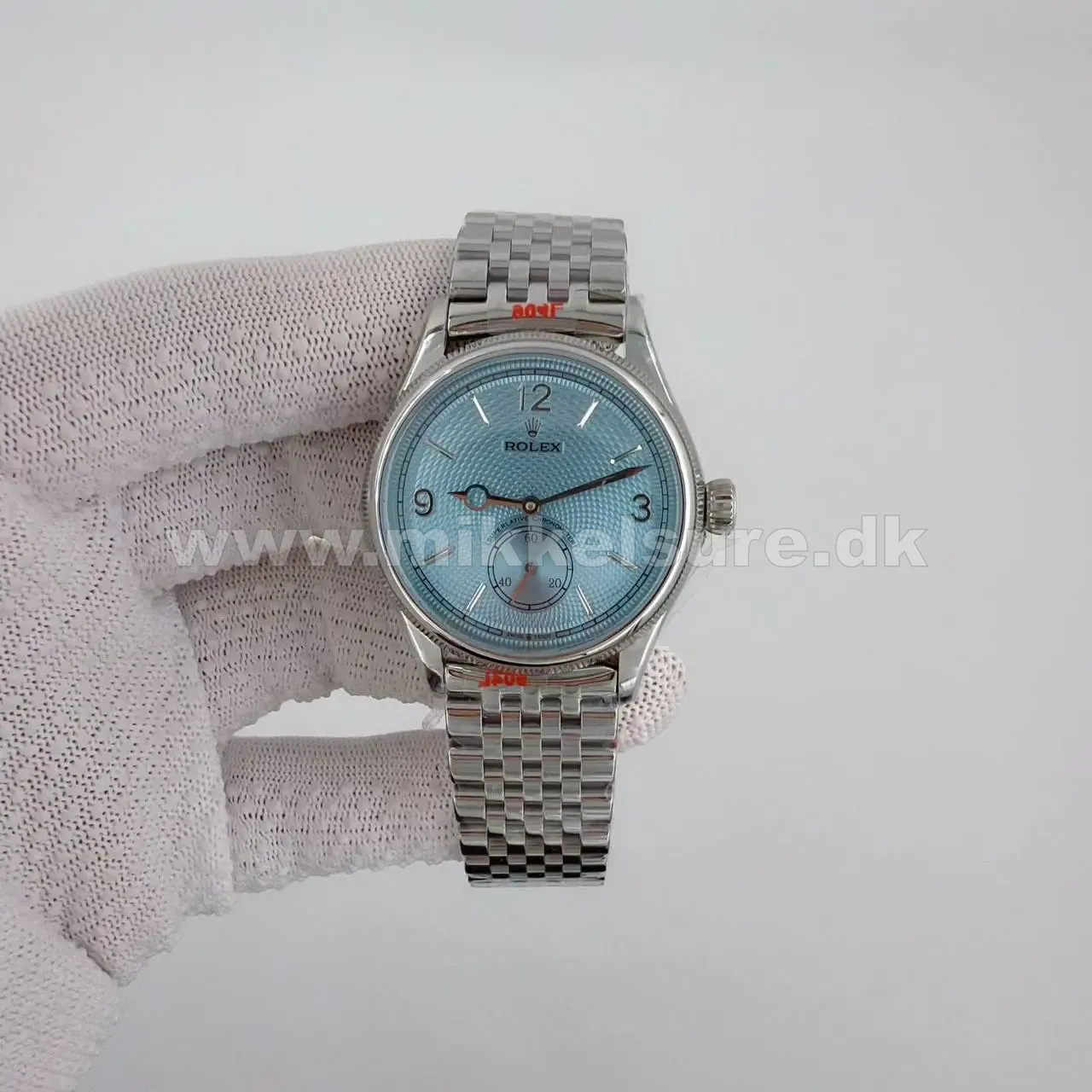1908 Stål Isblå 39 mm