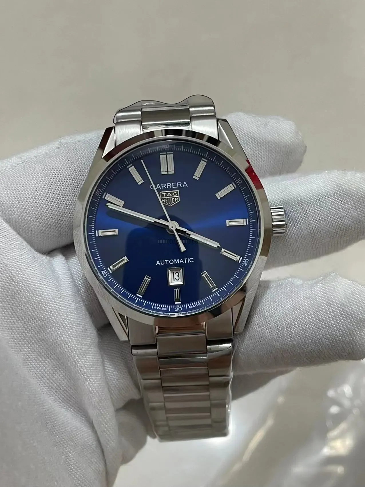 TAG Heuer Carrera Stål Blå 41 mm