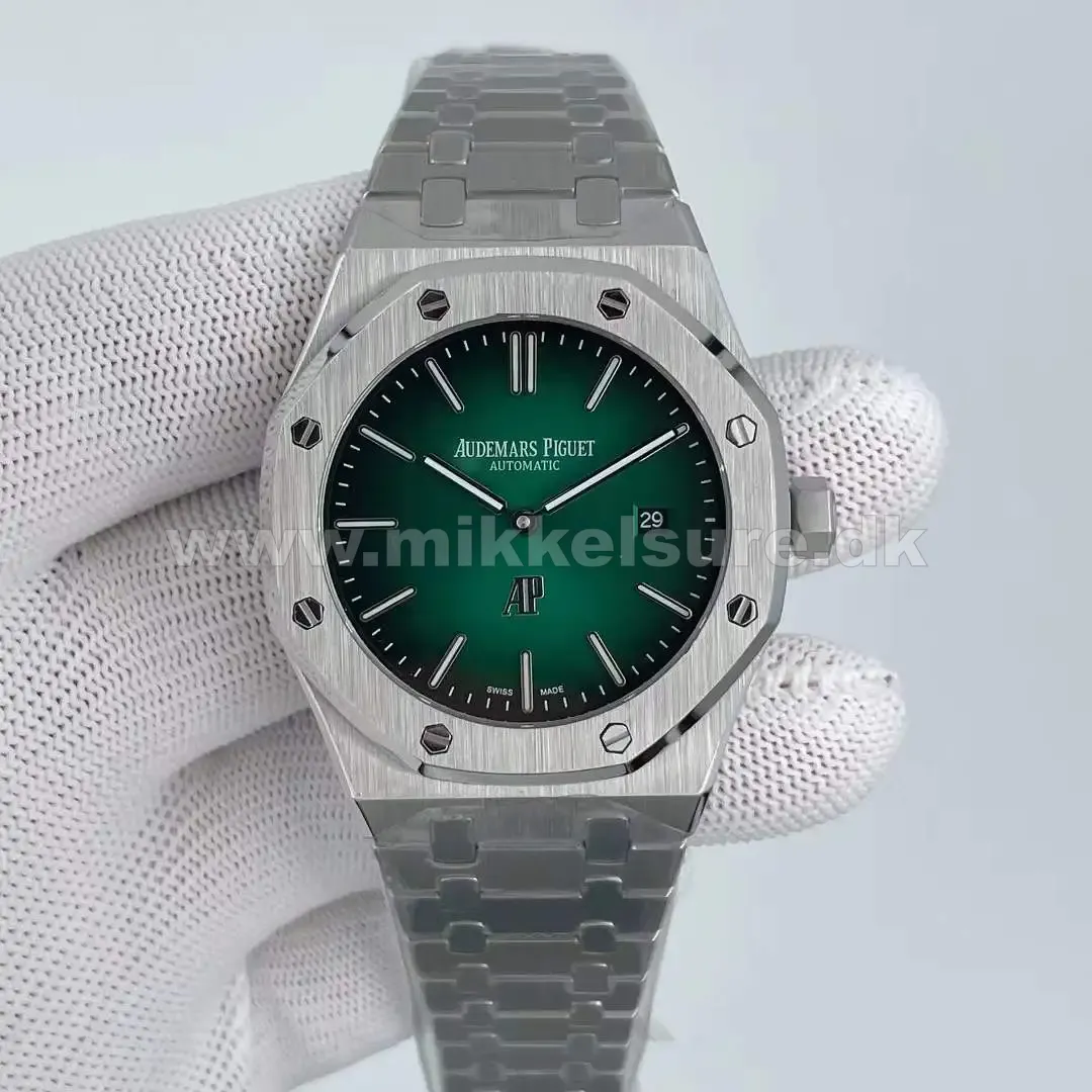 Royal Oak Stål Grøn 41 mm