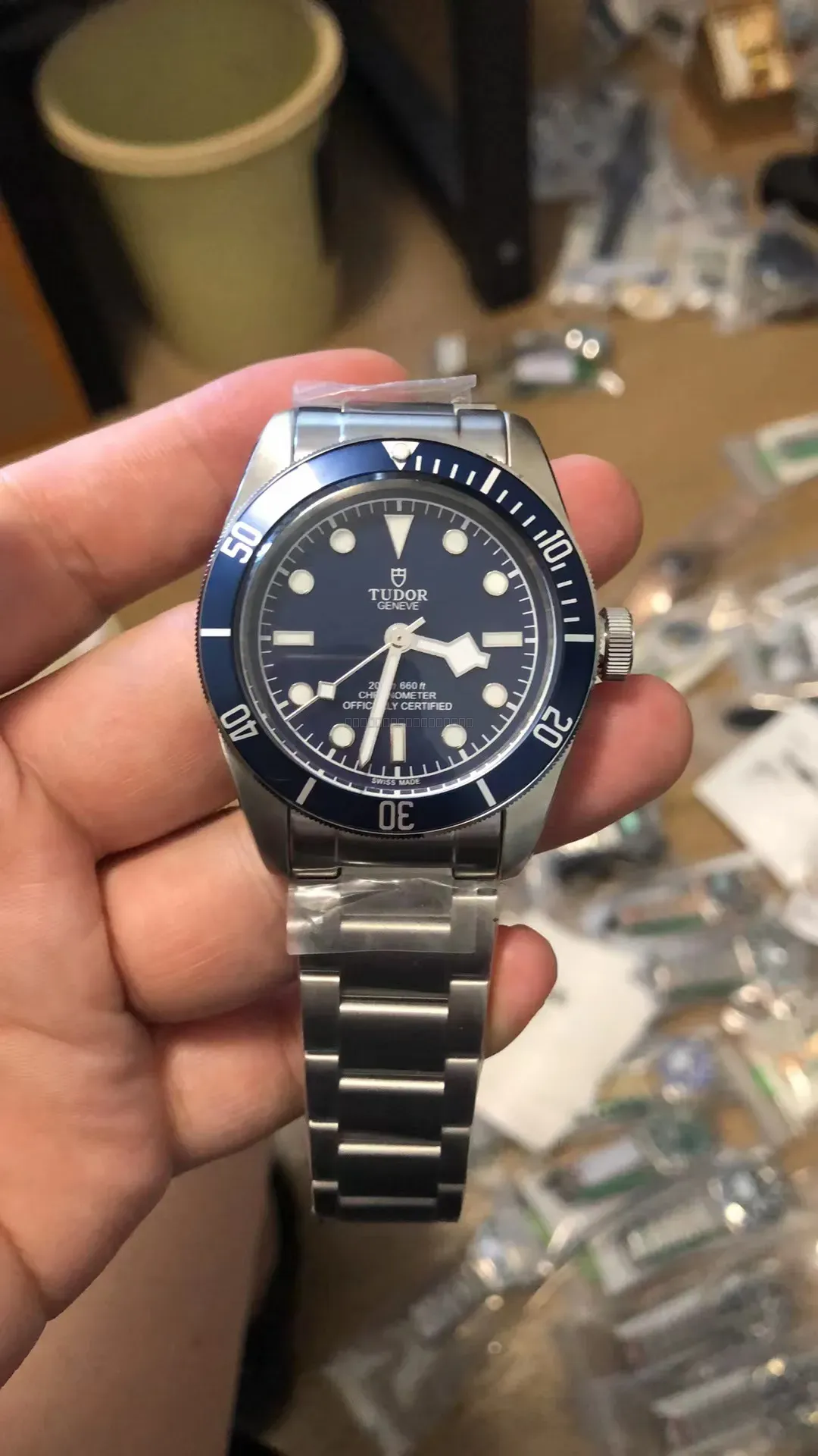 Tudor Black Bay Stål Blå 41 mm