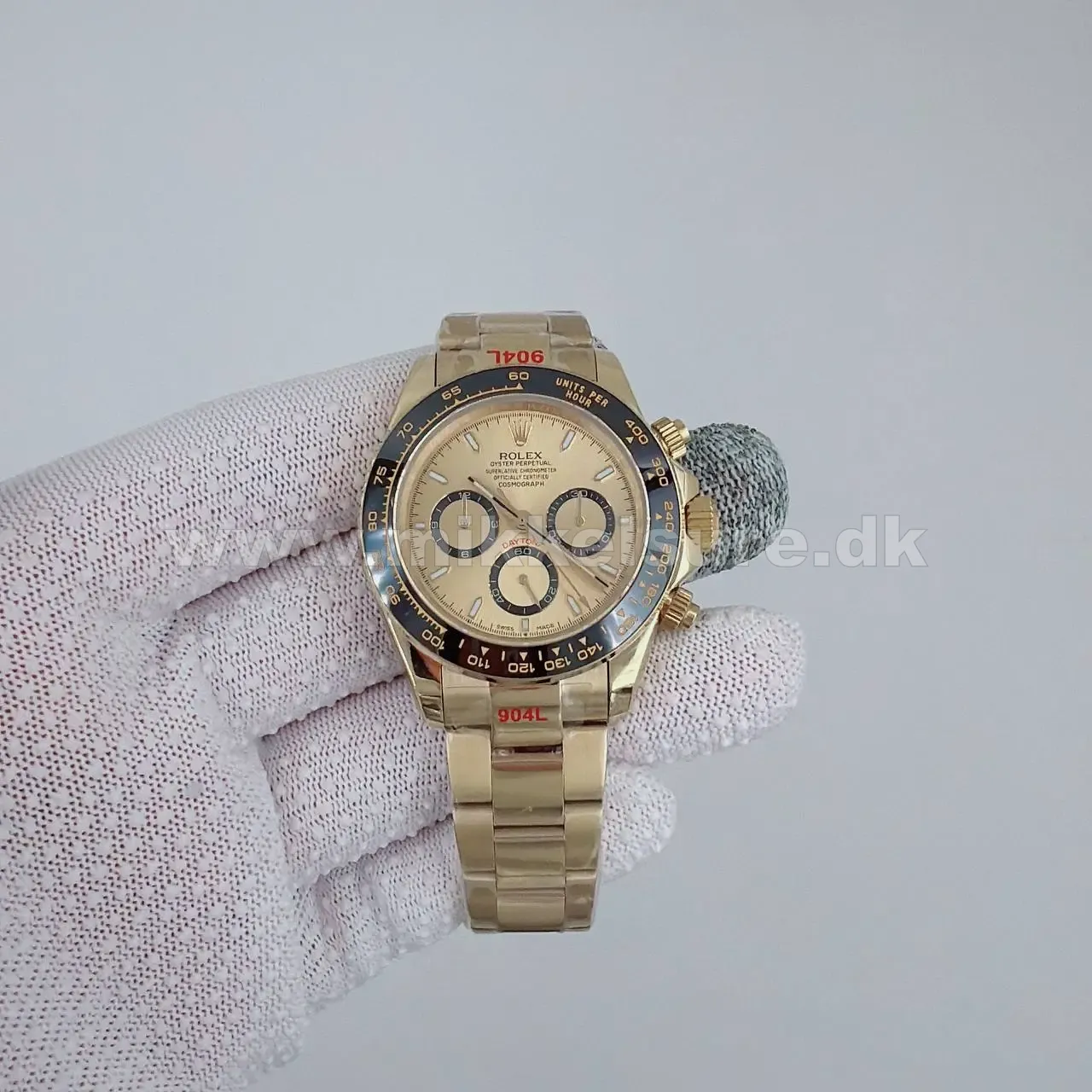 Cosmograph Daytona Guld Sort 40 mm