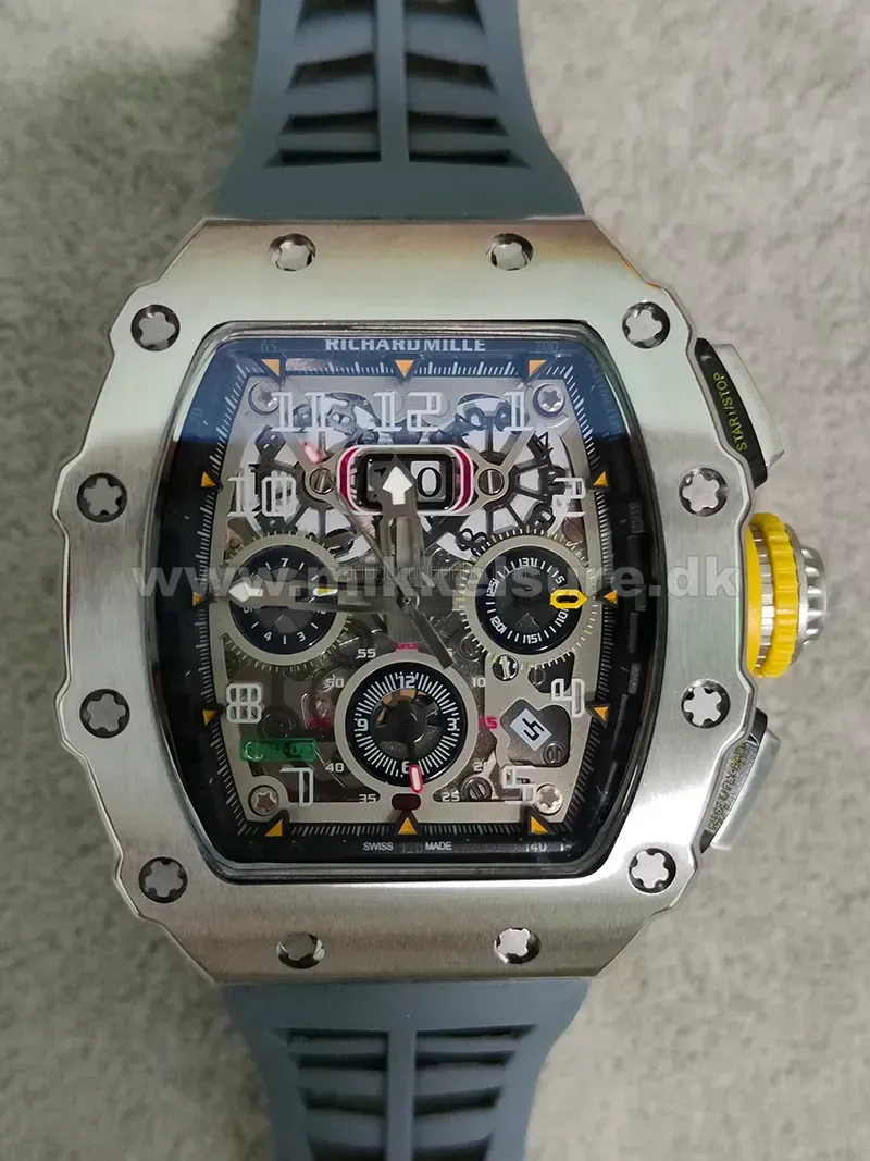 Richard Mille RM 011 Stål Skeleton 42 mm