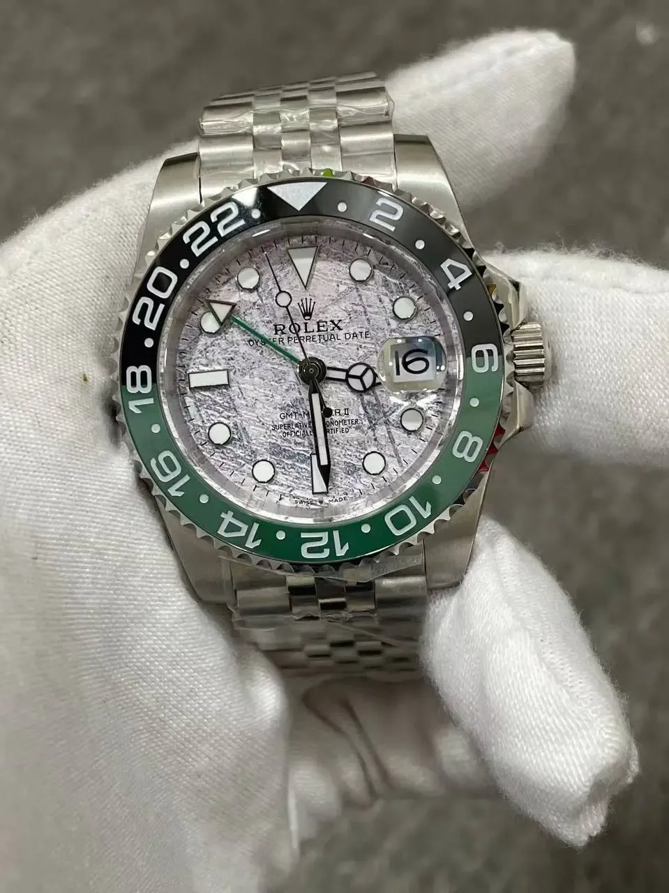 Rolex GMT-Master II Stål Meteorit 40 mm - Rolex - 40 - Mikkels Ure