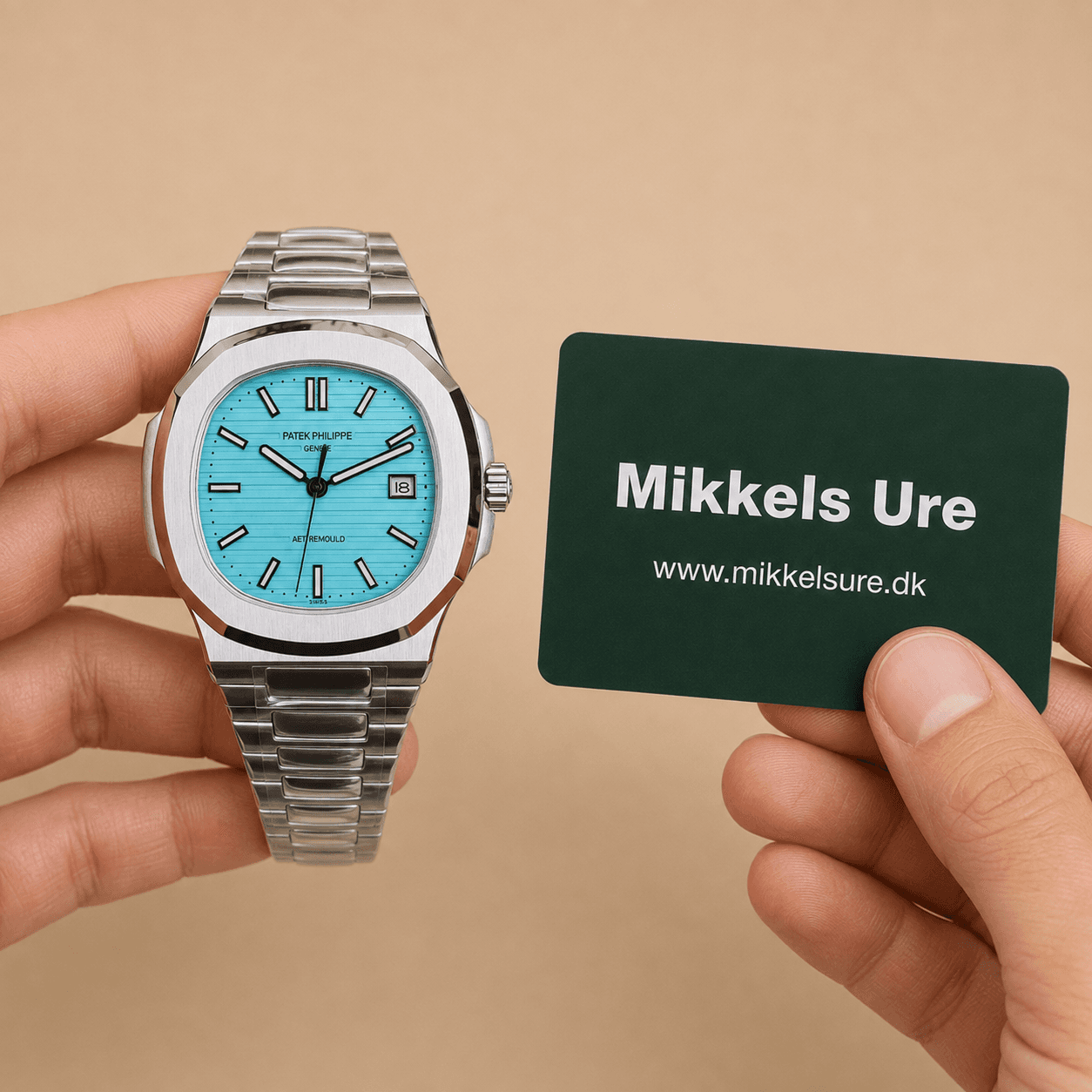 Patek Philippe Nautilus Stål 40 mm - Patek Philippe - 40 - Mikkels Ure