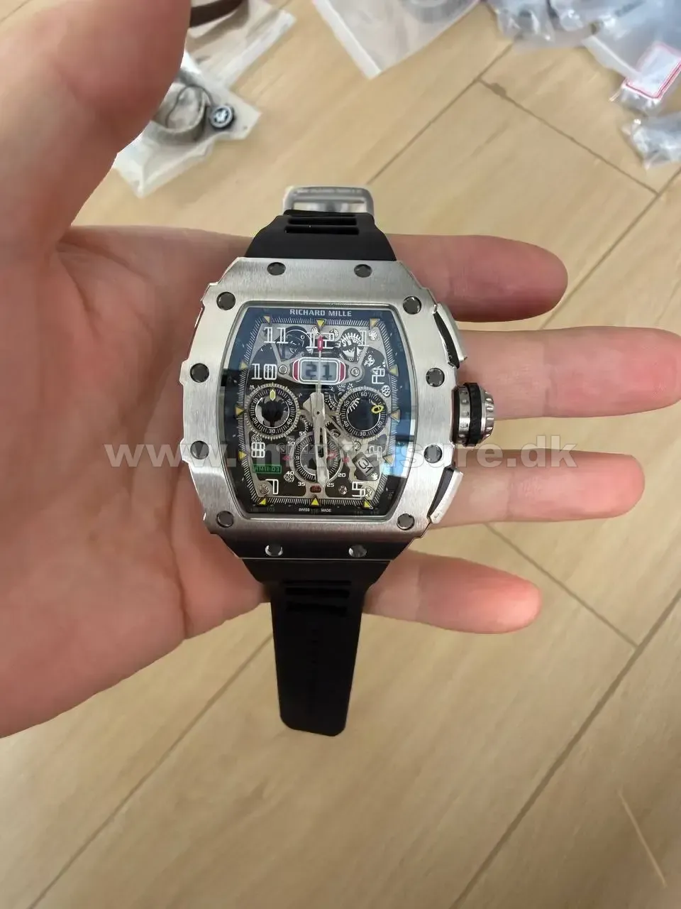 RM Automatisk Stål - Richard Mille - 40 - Mikkels Ure