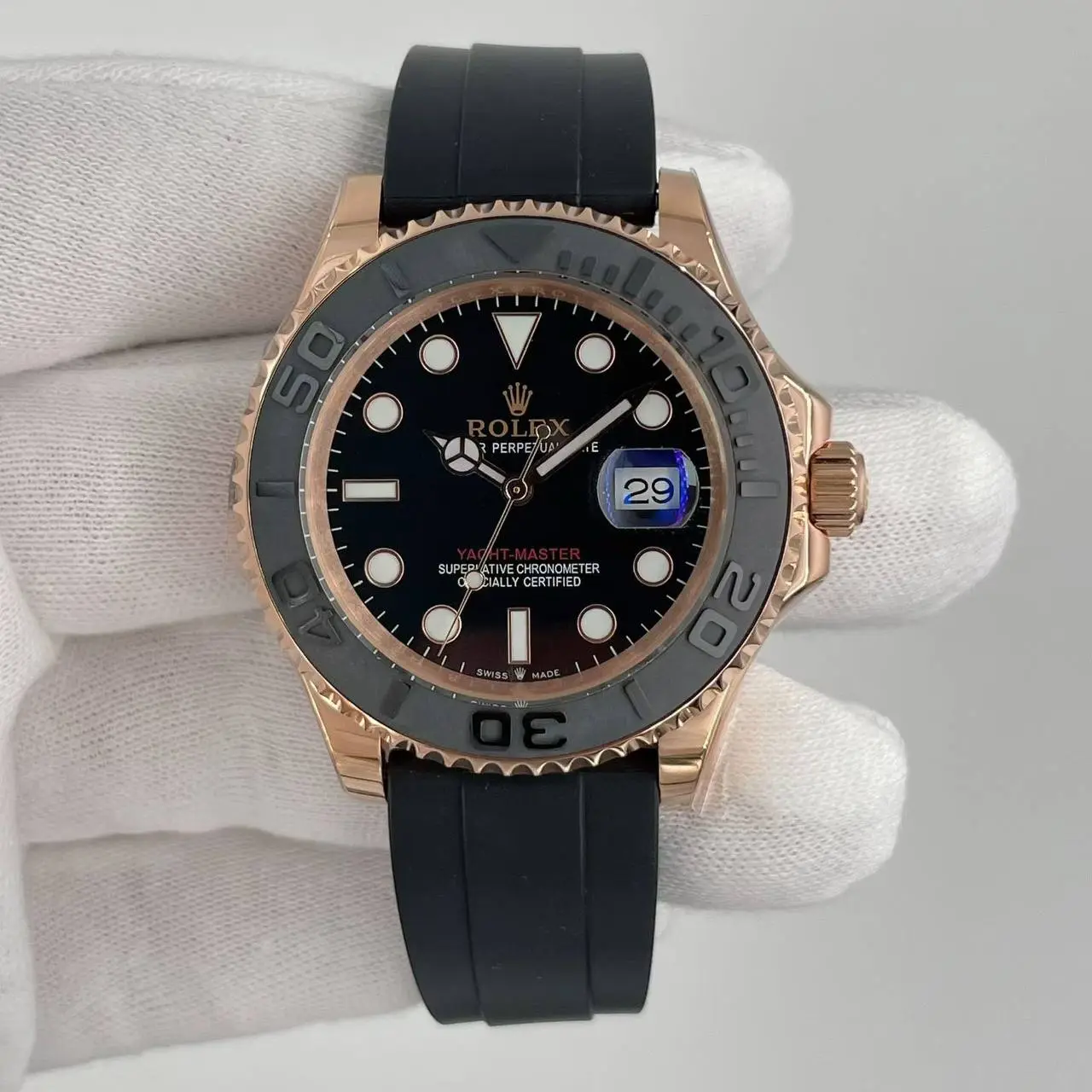 Yacht-Master Everoseguld 40 mm - Rolex - 40 - Mikkels Ure